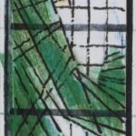 Władysław Kozioł | Nr ewid. 0960 | wym. 5,9x20,2 cm, technika: akwarela, papier Władysław Kozioł | Nr ewid. 0960 | wym. 5,9x20,2 cm, technika: akwarela, papier