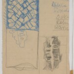 Władysław Kozioł | Nr ewid. 0973 | wym. 11,8x16,9 cm, technika: ołówek, długopis, papier Władysław Kozioł | Nr ewid. 0973 | wym. 11,8x16,9 cm, technika: ołówek, długopis, papier